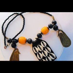 Beautiful African Inspired Beaded Necklace